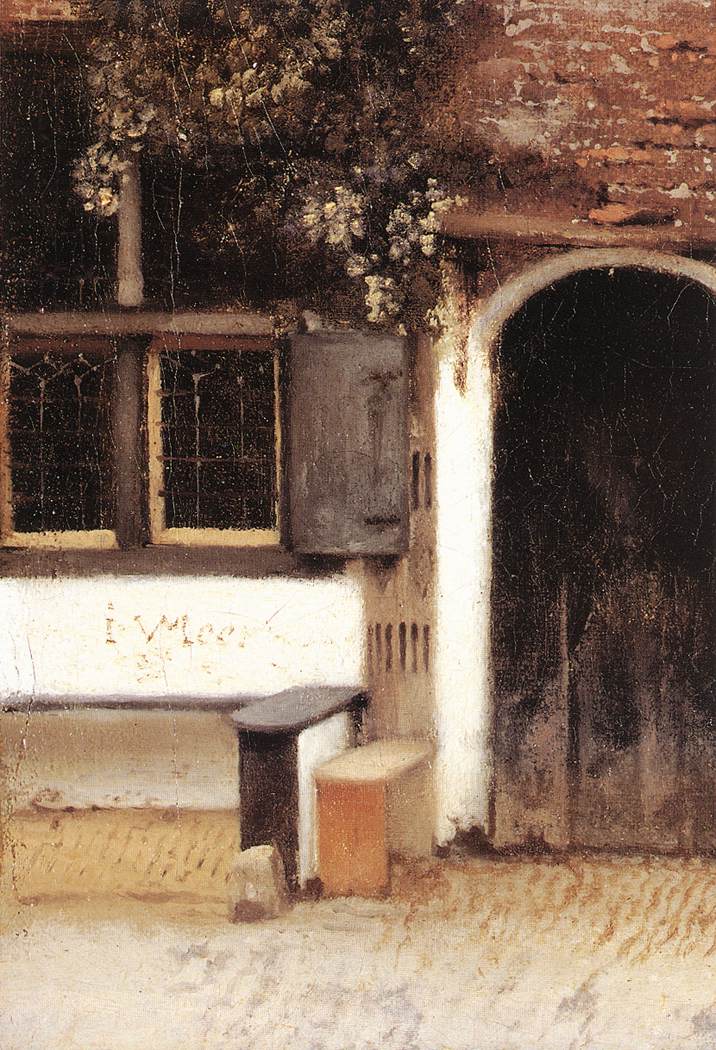 VERMEER VAN DELFT, Jan The Little Street (detail) ewt